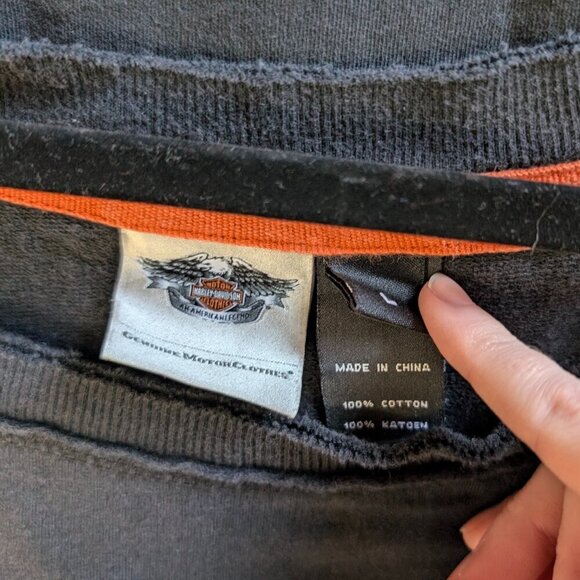 Harley Davidson Scoop Neck Sweater - Picture 5 of 5